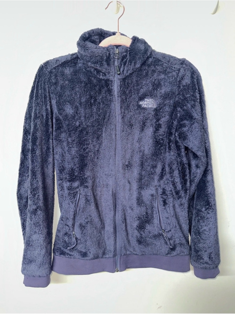 The North Face Women's Plush Teddy Full-Zip Jacket - Navy